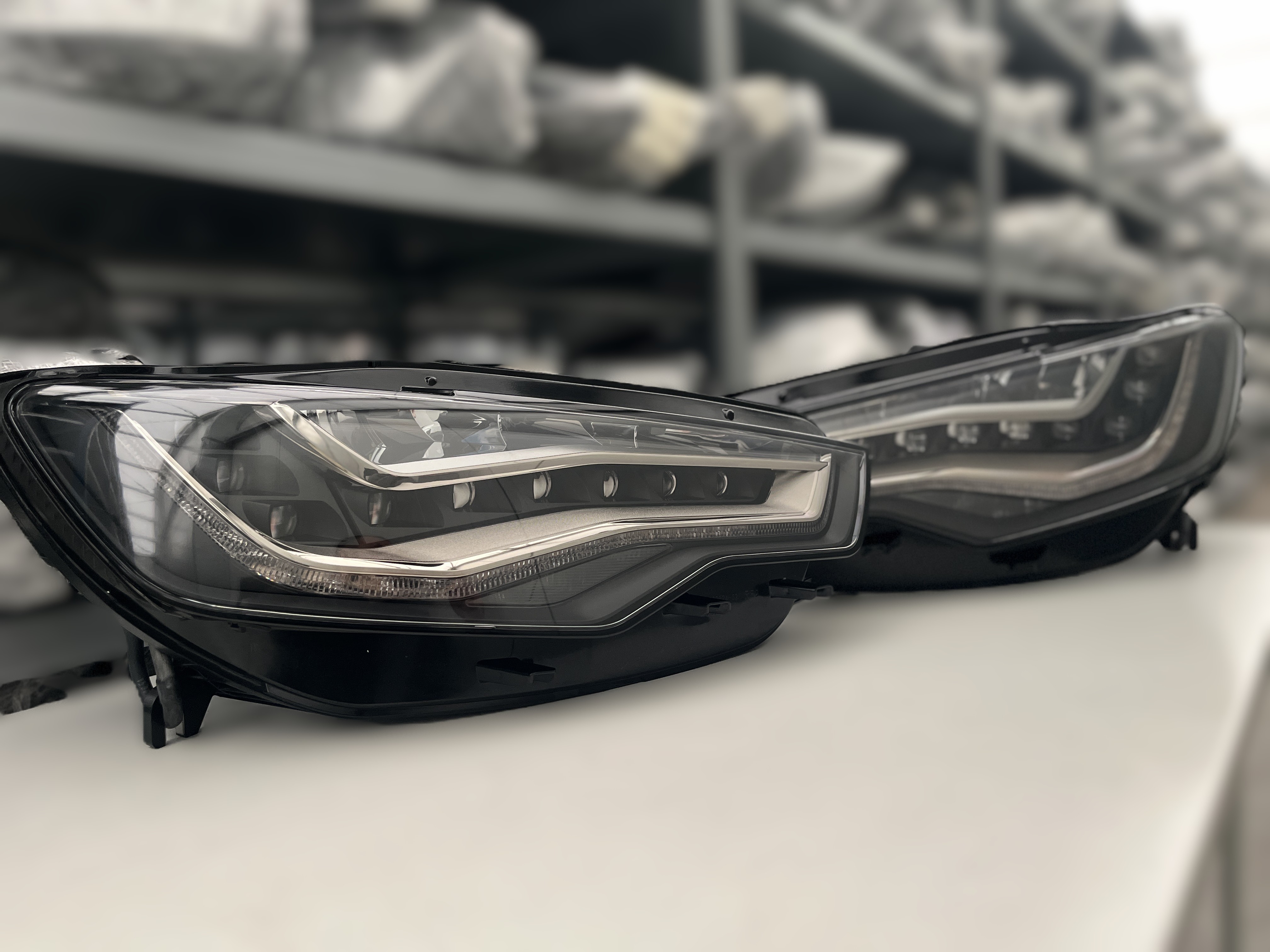 AUDI RS6 VOLL LED SCHEINWERFER R L KPL 4G0941034F,4G0941033F