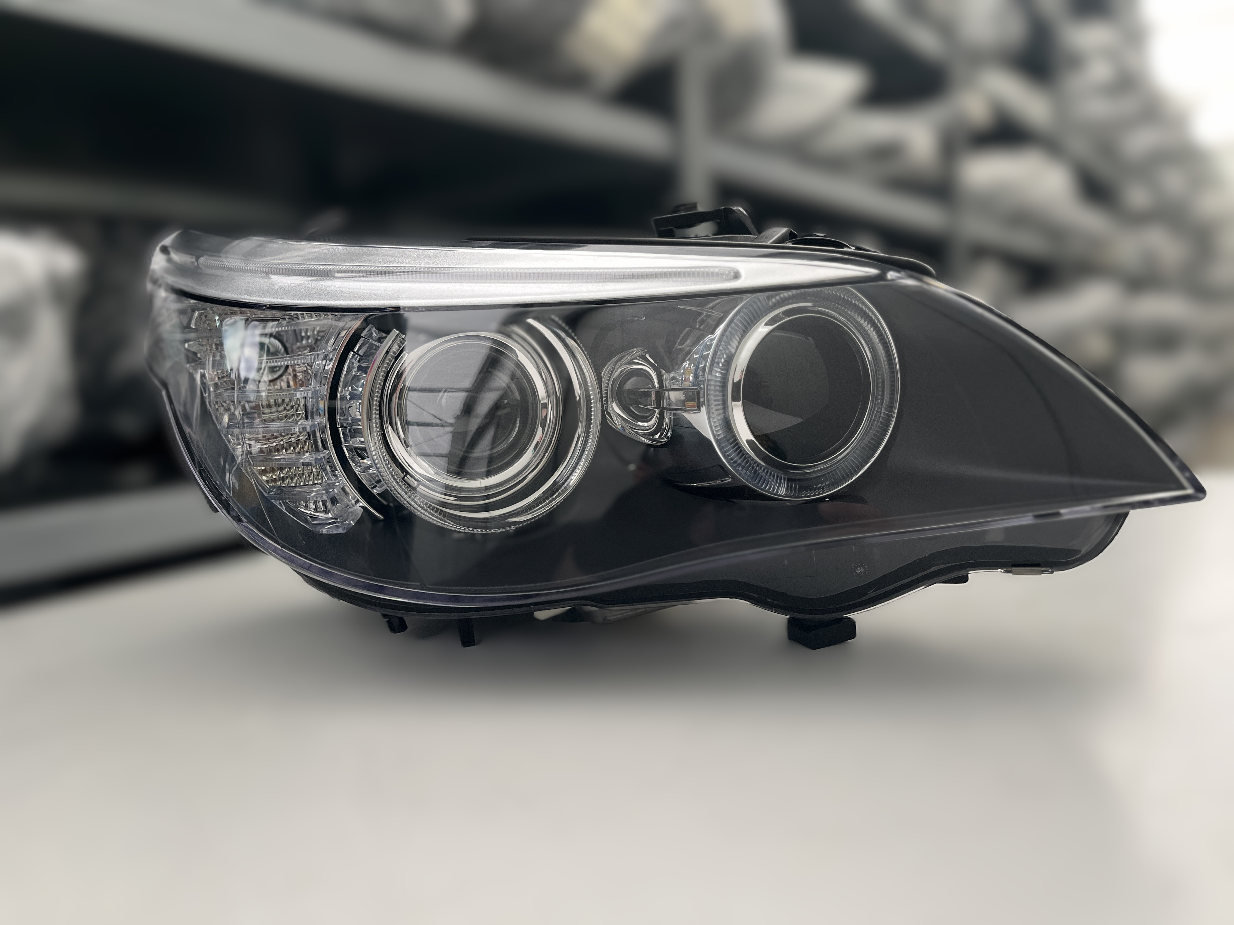 BMW 5 E60 E61 LIFT XENON SCHEINWERFER RECHTS KPL 7177740