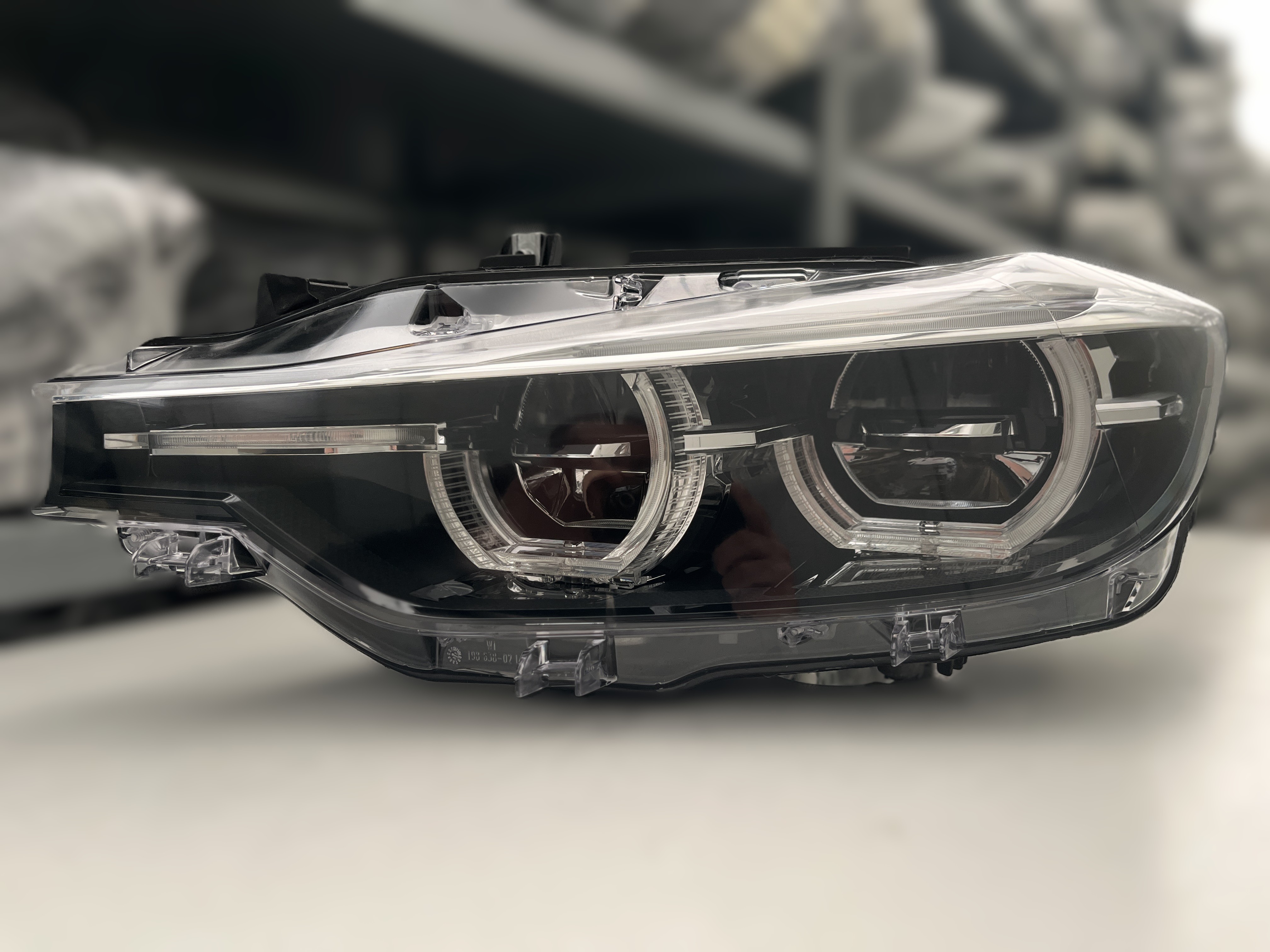 BMW F30 F31 BLACK VOLL LED SCHEINWERFER L KPL 7492615
