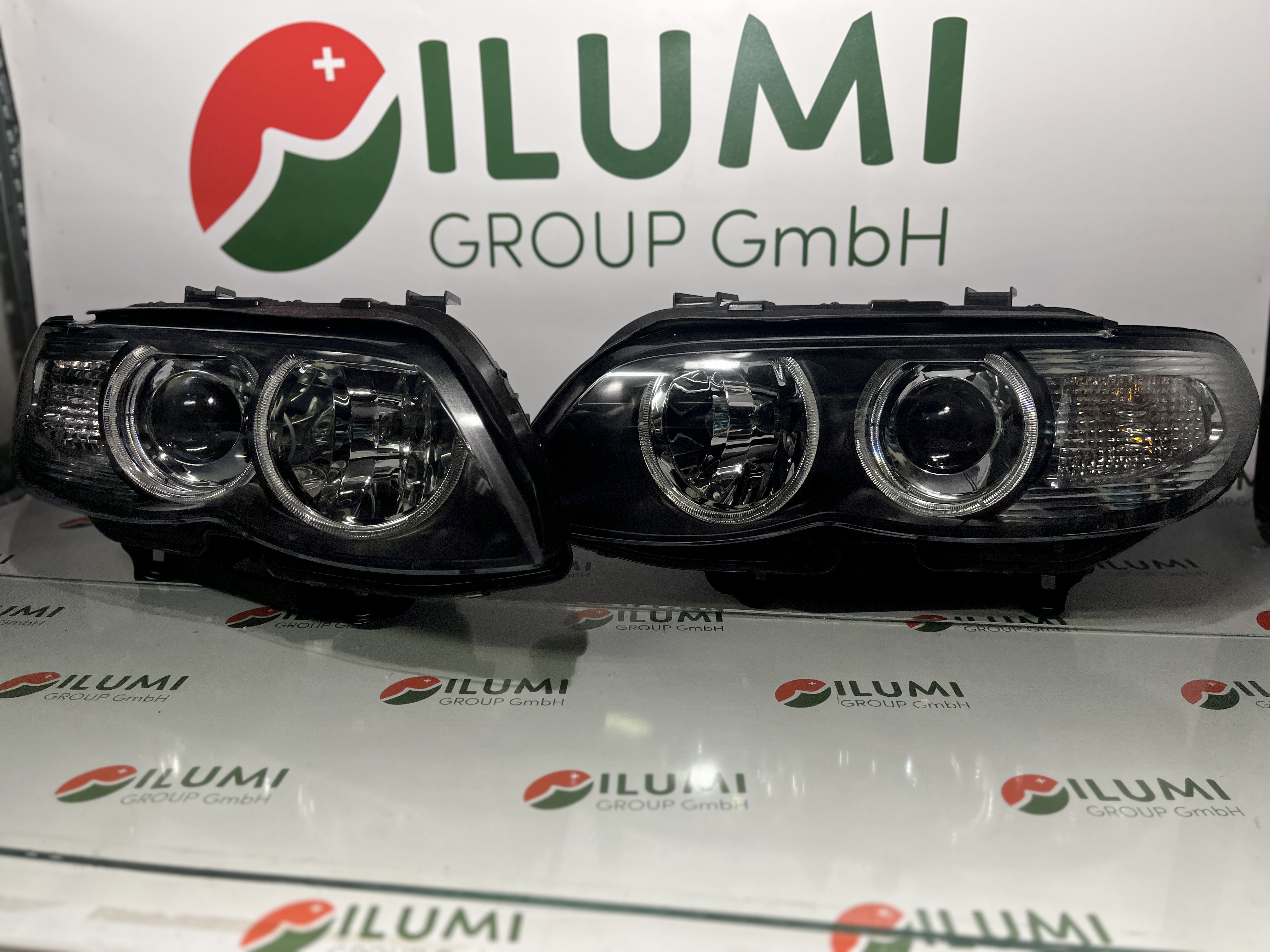 BMW X5 E53 XENON LIFT KURVENLICHT SCHEINW R L KPL 1EL224486