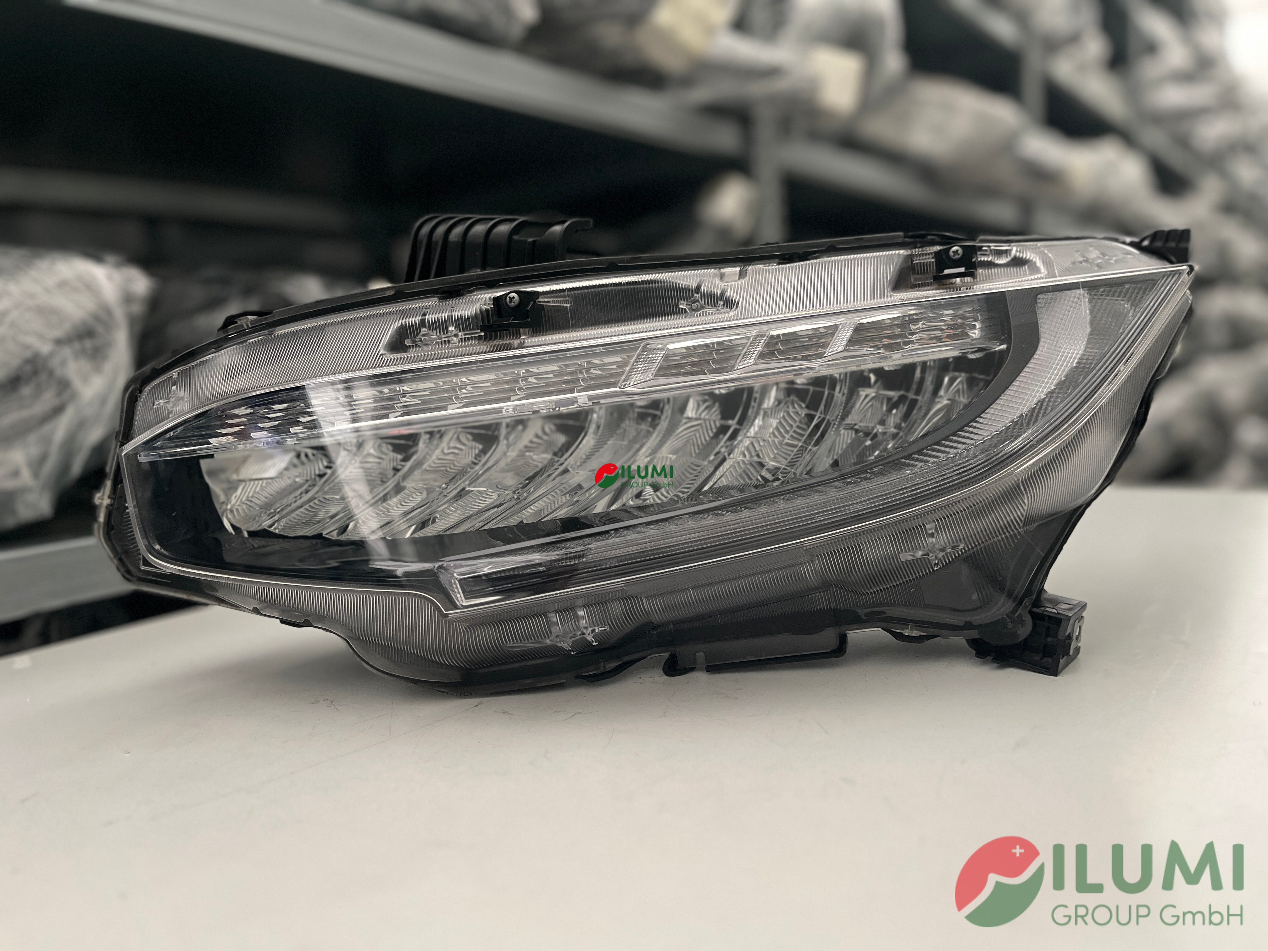 HONDA CIVIC X 10 SCHEINWERFER VOLLLED LINKS