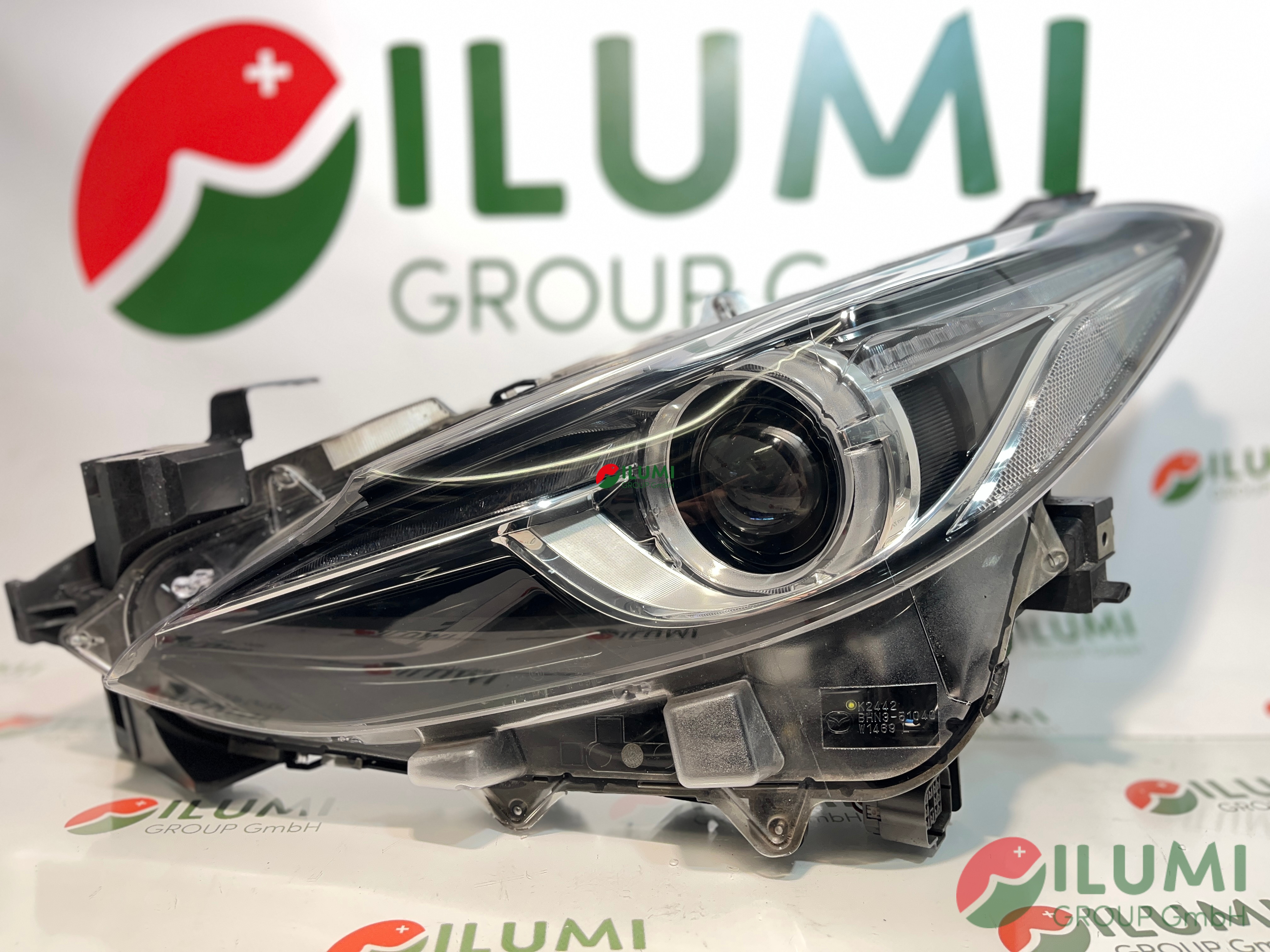 MAZDA III 3 XENON LED 12PIN KURVENLICHT SCHEINW LINKS BHR351040