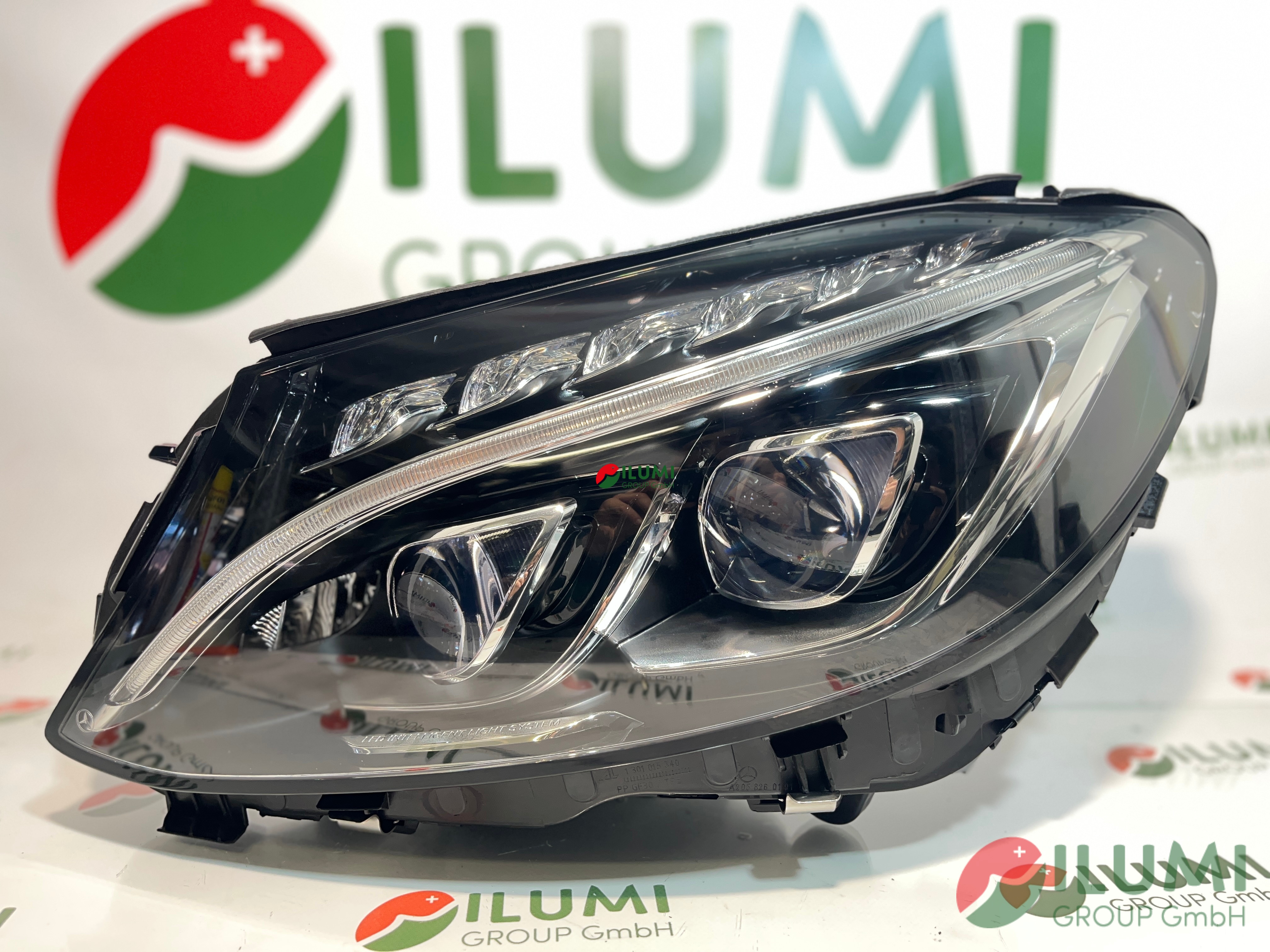 MERCEDES C W205 VOLL LED SCHEINWER LINKS KPL A2059063104