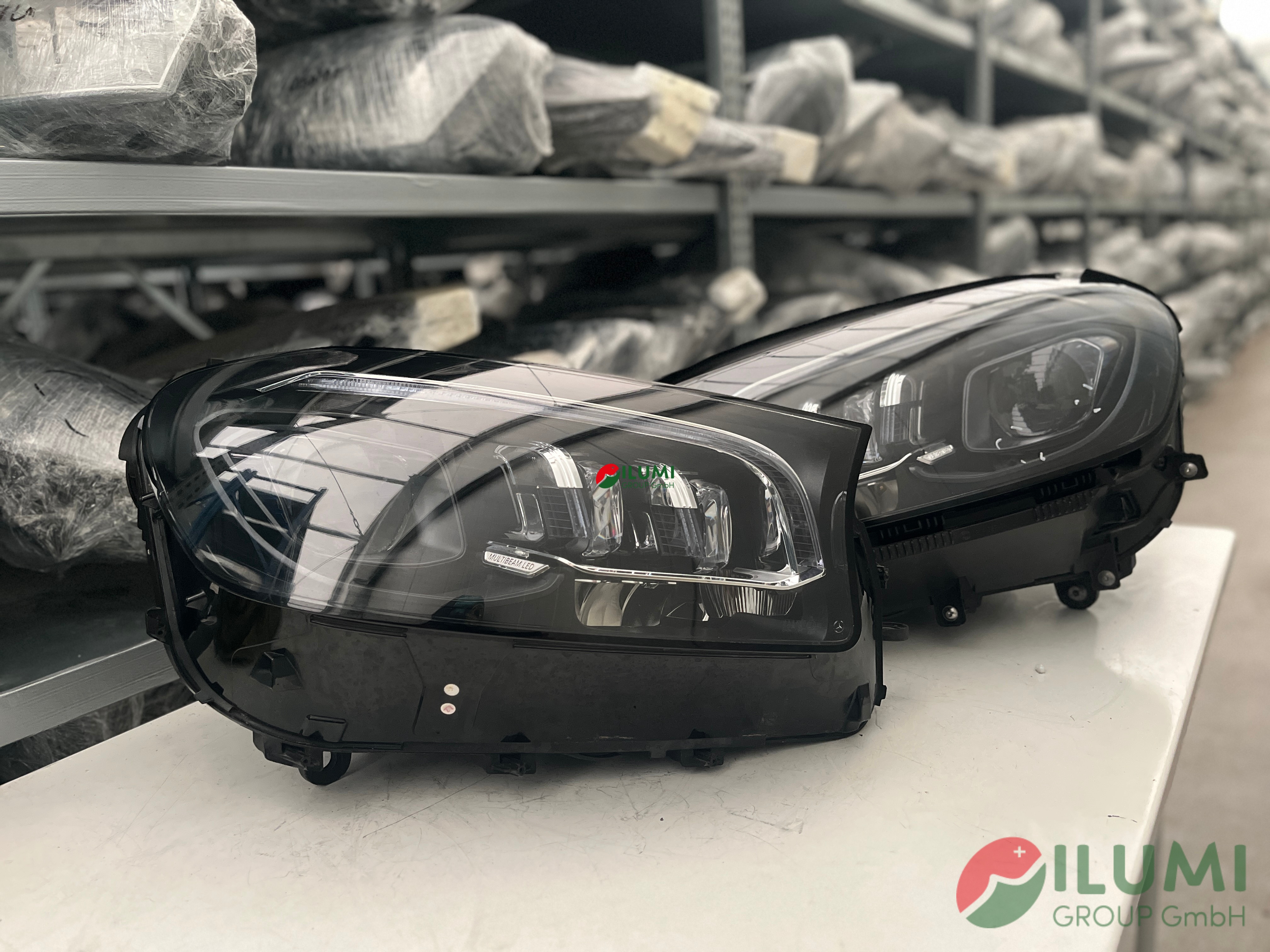 MERCEDES GLS W167  SCHEINWERFER MULTIBAM LED L_R A1679067906_A1679066001