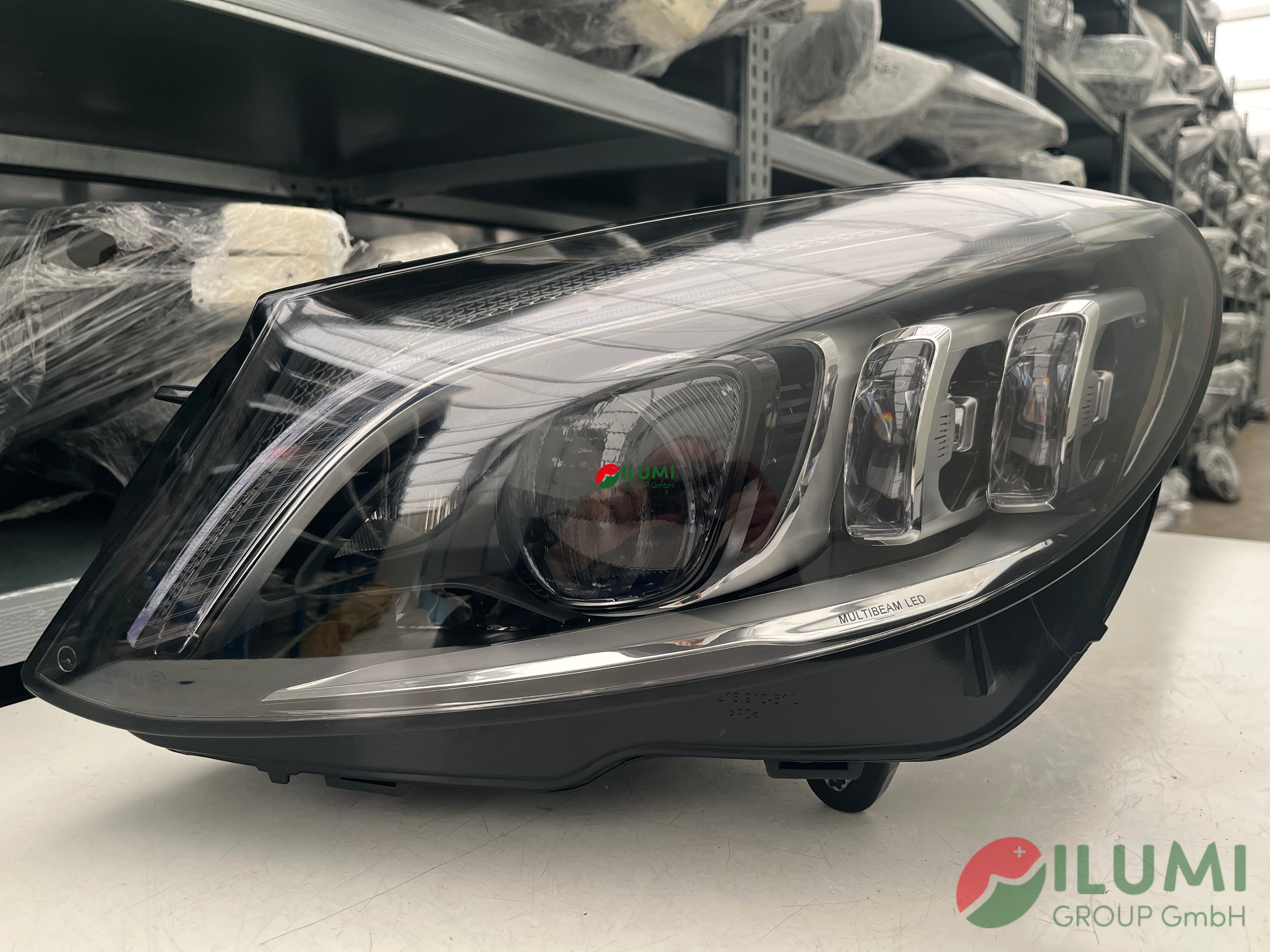 MERCEDES KLASSE-C W205 SCHEINWERFER LINKS KPL A2059068505