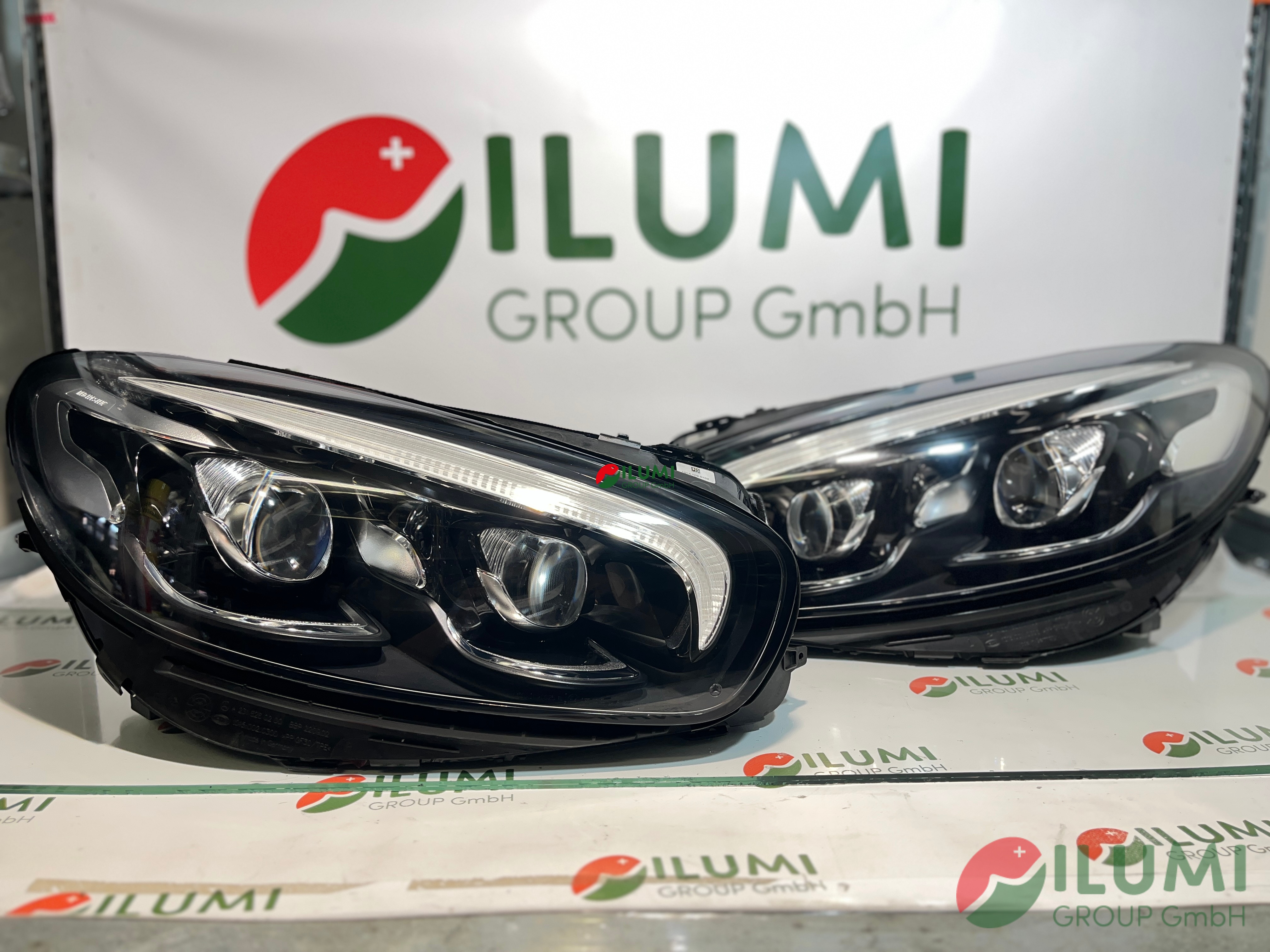 MERCEDES SL 231 LIFT ILS VOLL LED SCHEINW R L KPL A2319060501,A2319060601
