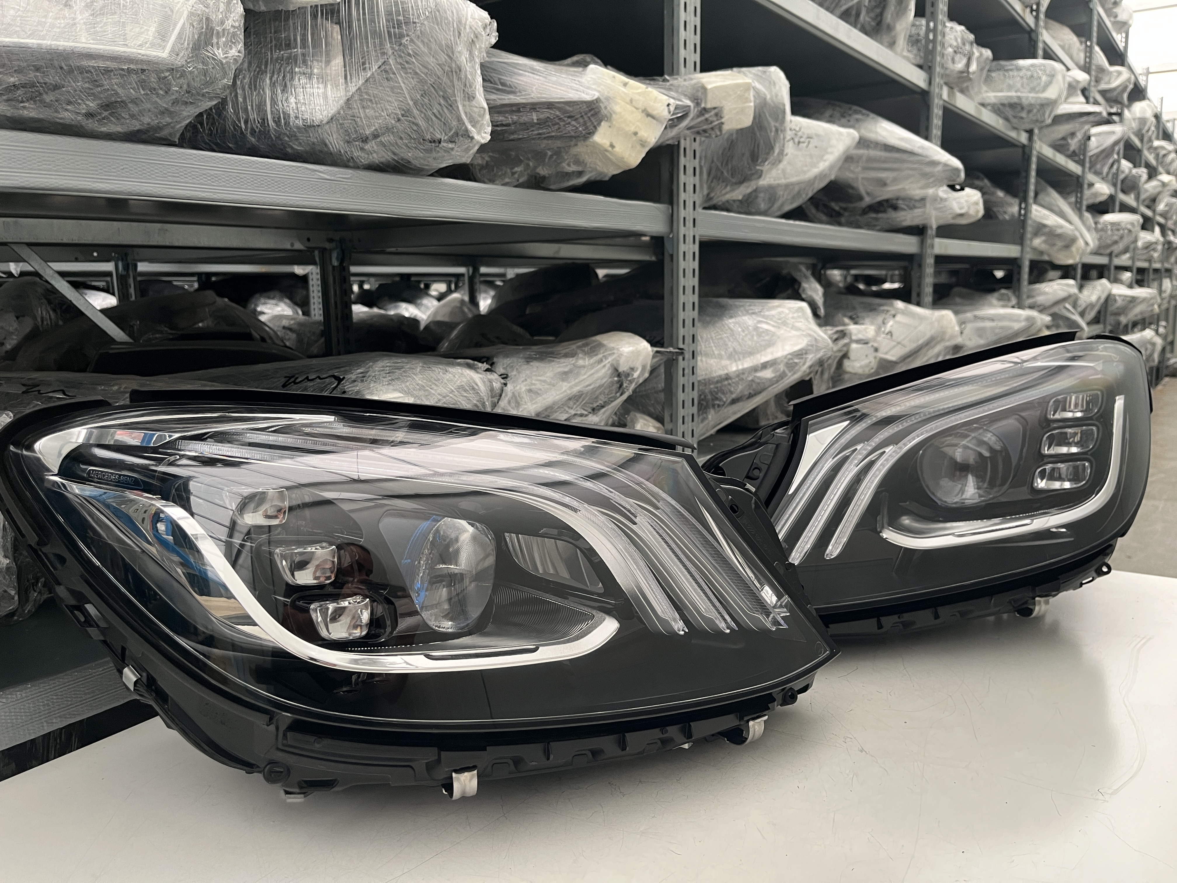 MERCEDES W222 MULTIBEAM NIGHTVISION SCHEINW R L KPL A2229068203 A2229068103