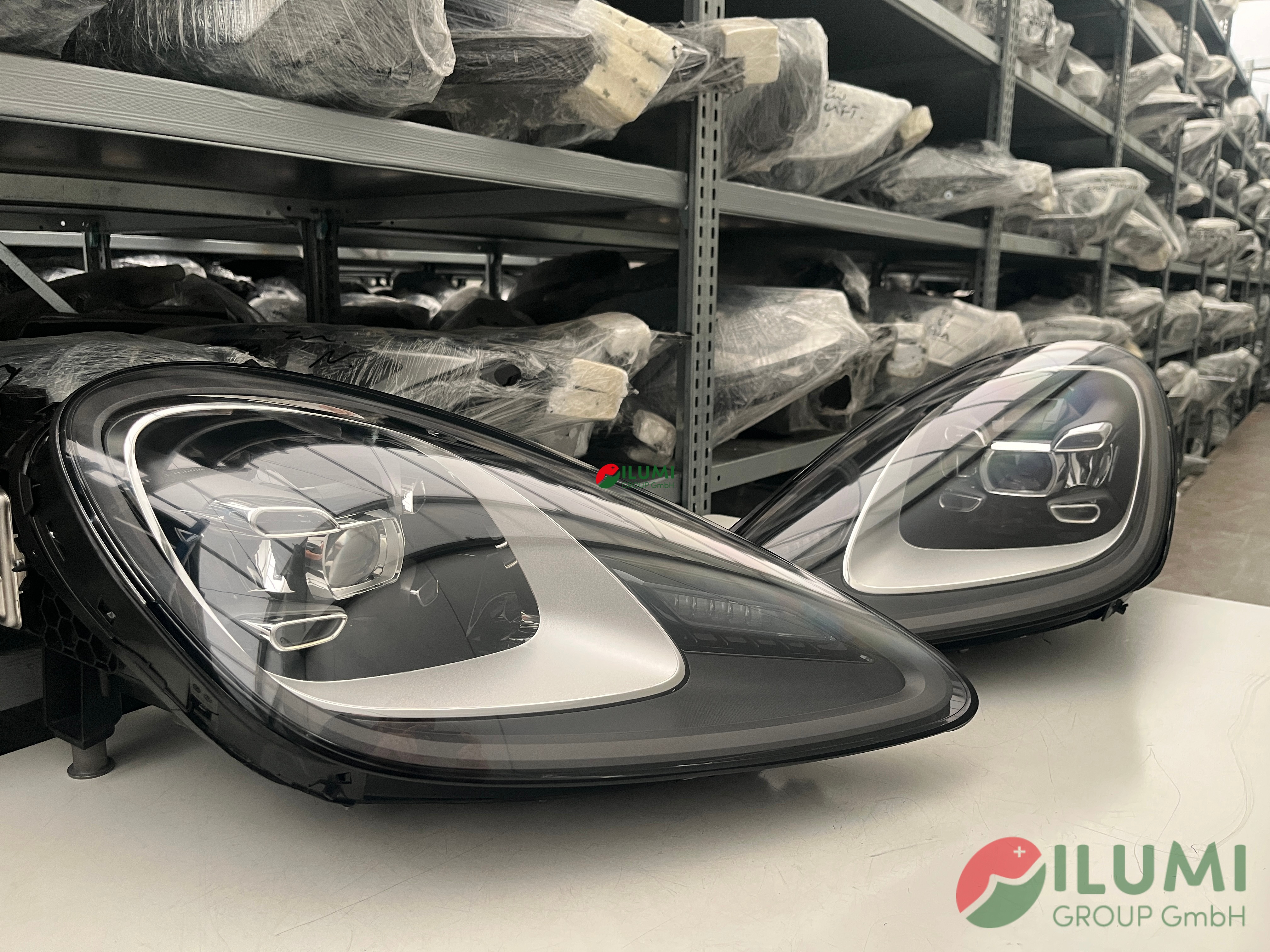 PORSCHE CAYENNE 9YA VOLL LED SCHEINW R L KPL 9Y0941034  9Y0941033