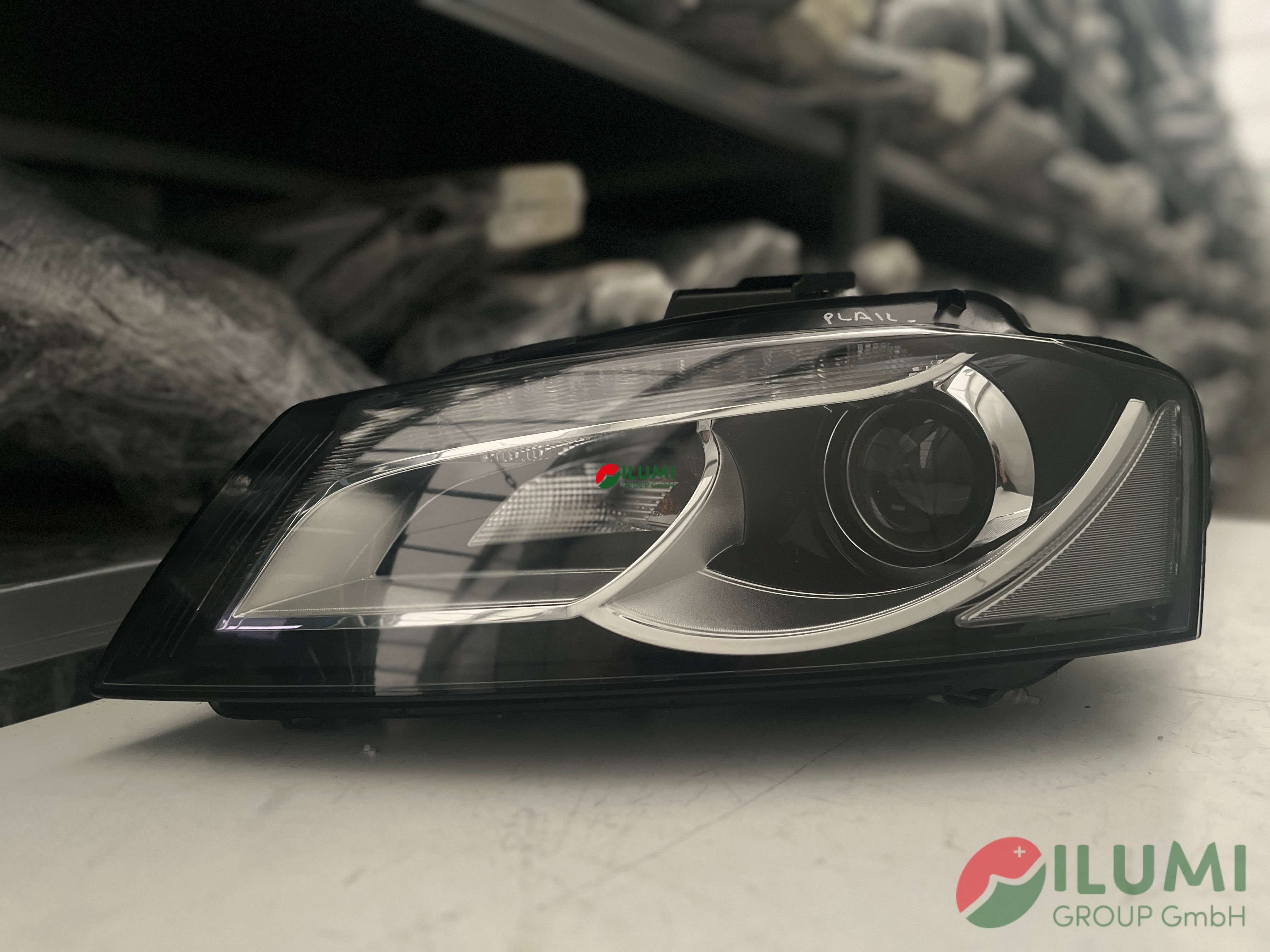 SCHEINWERFER AUDI A3 FACELIFT XENON LINKS KPL 8P0941003