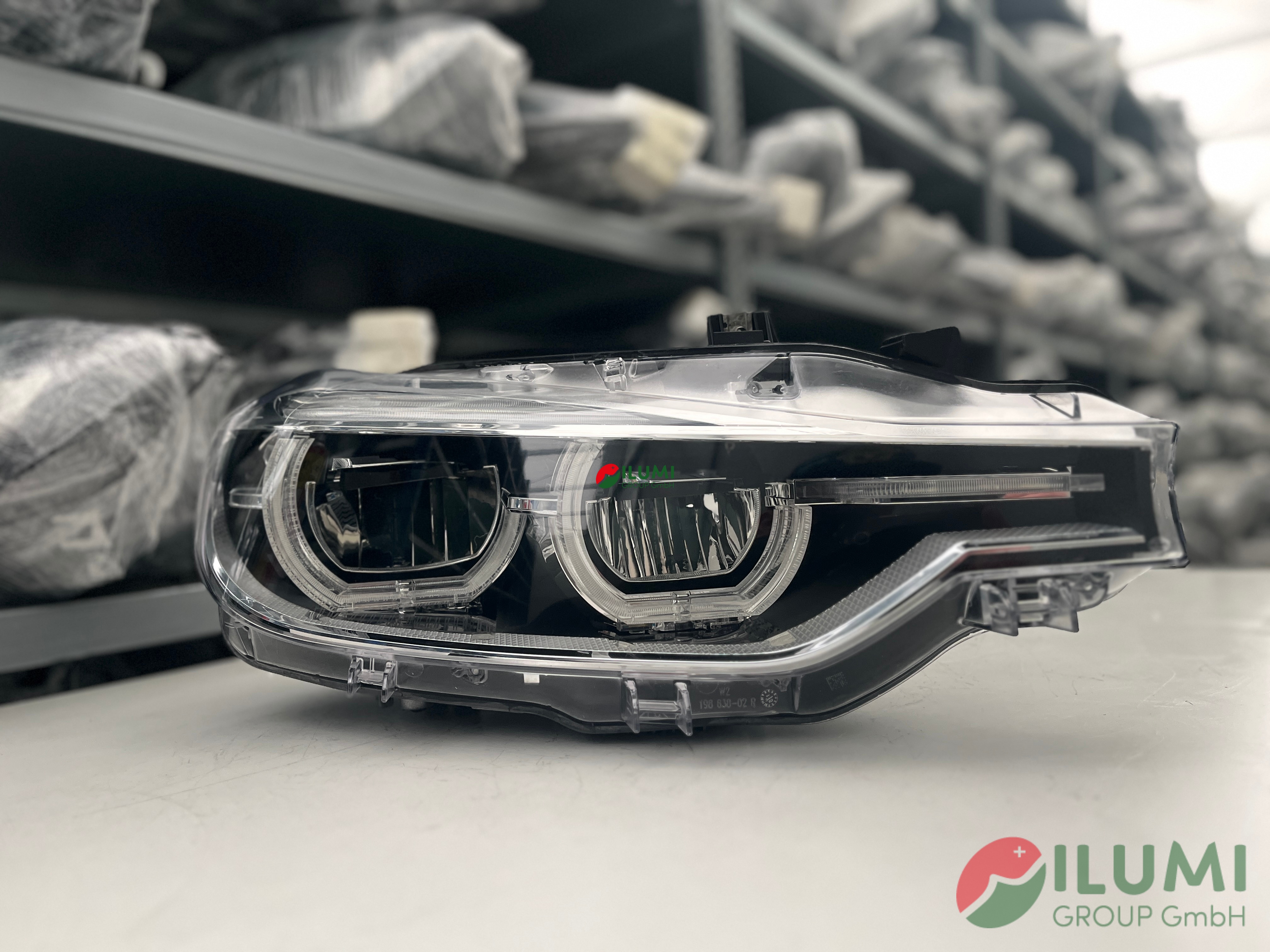 SCHEINWERFER BMW 3 F30 LIFT VOLL LED RECHTS KPL  7453482