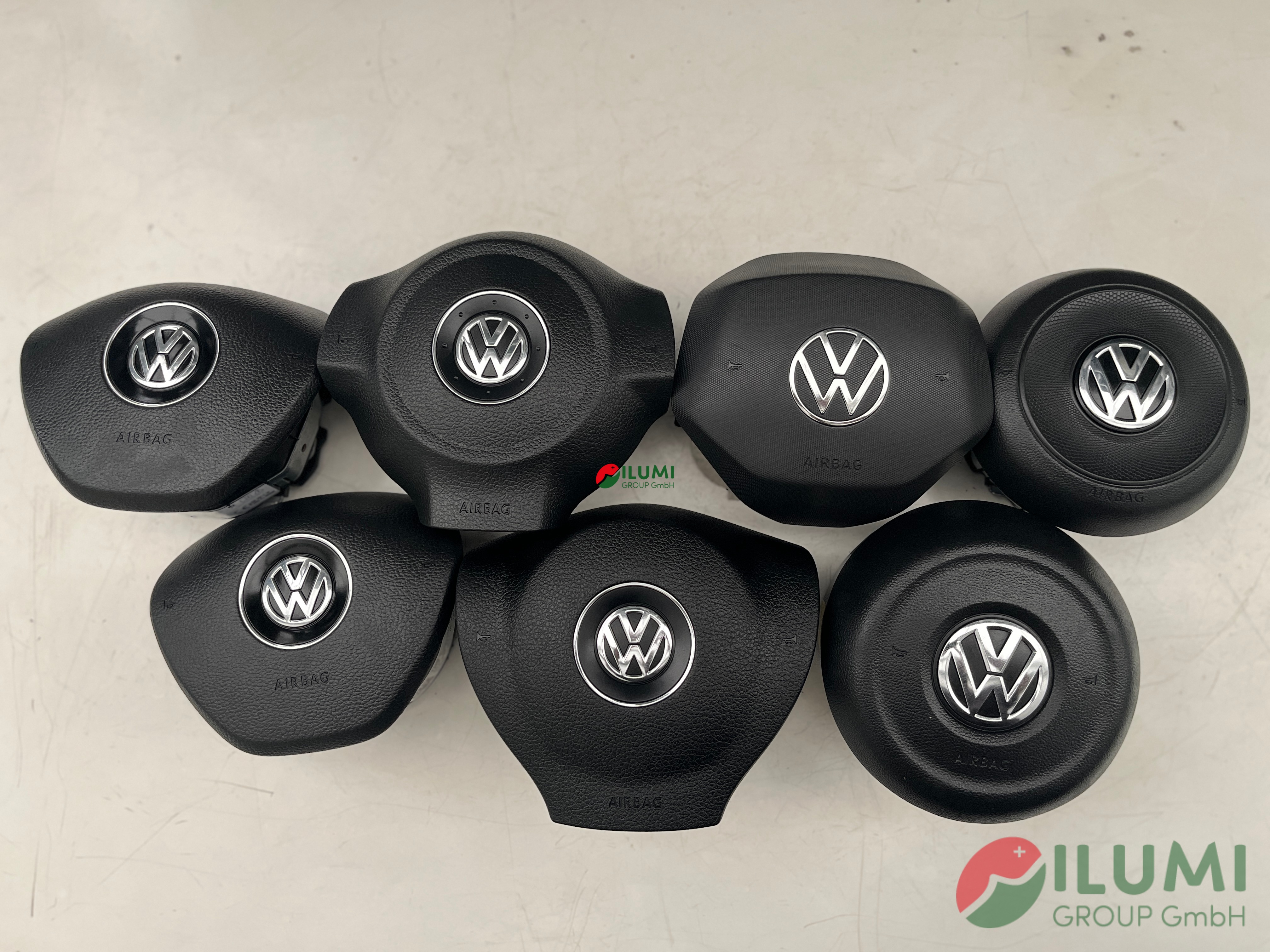 VW – Fahrerairbags für Arteon, Caddy, Crafter, Golf, ID.3, ID.4, ID.5, Jetta, Passat, Polo, Scirocco, Sharan, T-Roc, Tiguan, Touran, UP