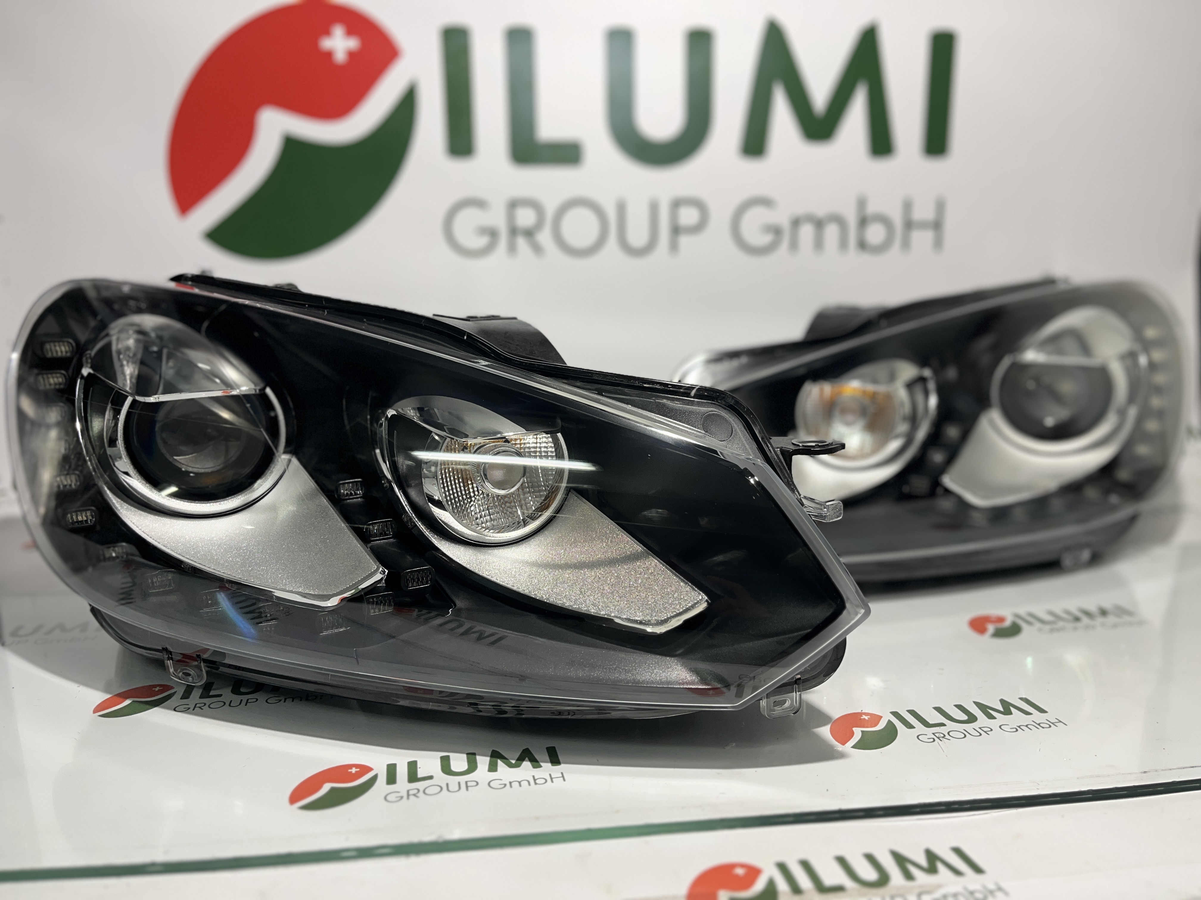 VW GOLF 6 VI LIFT Xe LED DYN SCHEINW R L 5K1941751D 5K1941752D