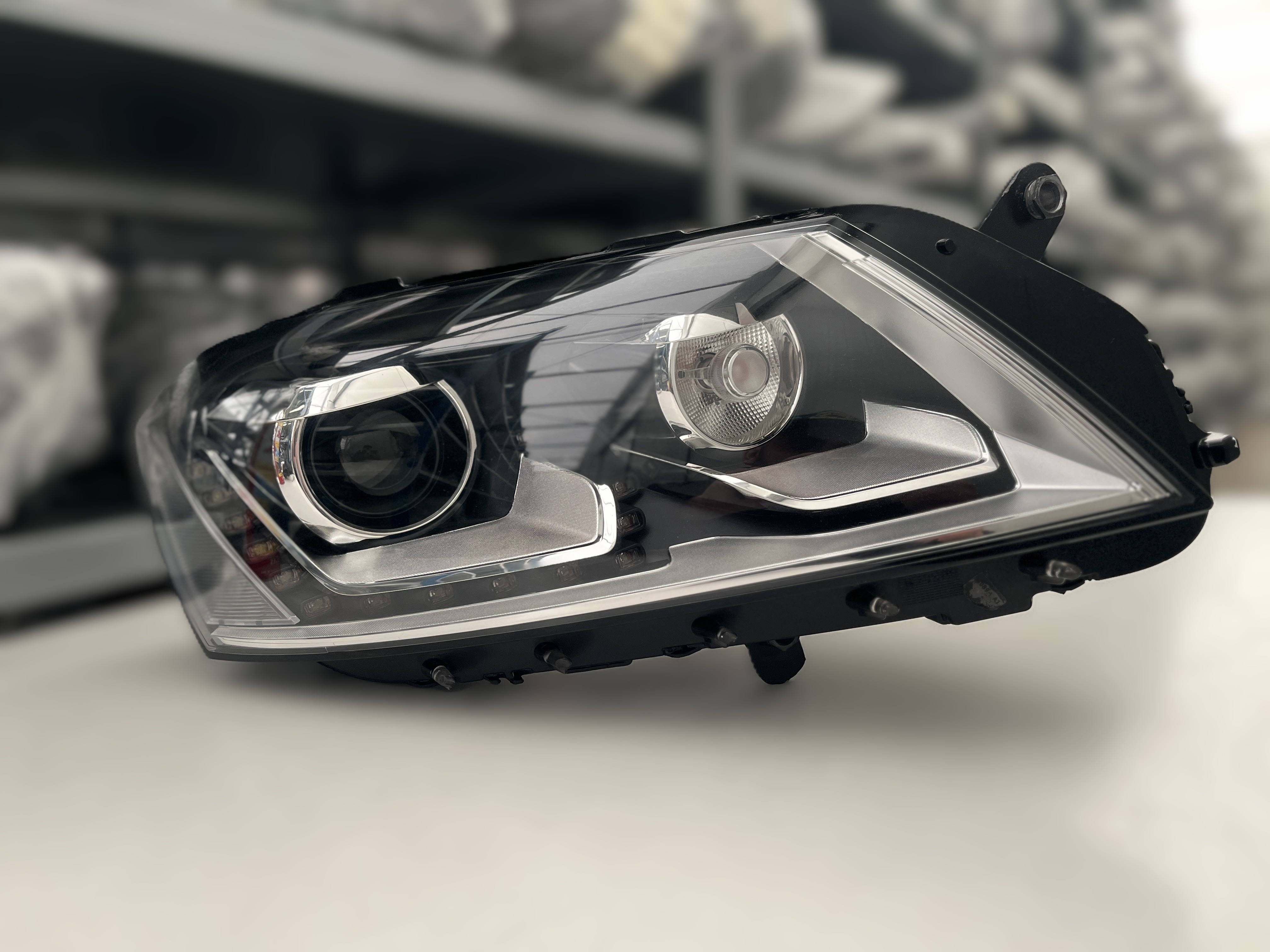 VW PASSAT B7 XENON LED KL SCHEINWERFER R KPL 3AB941034