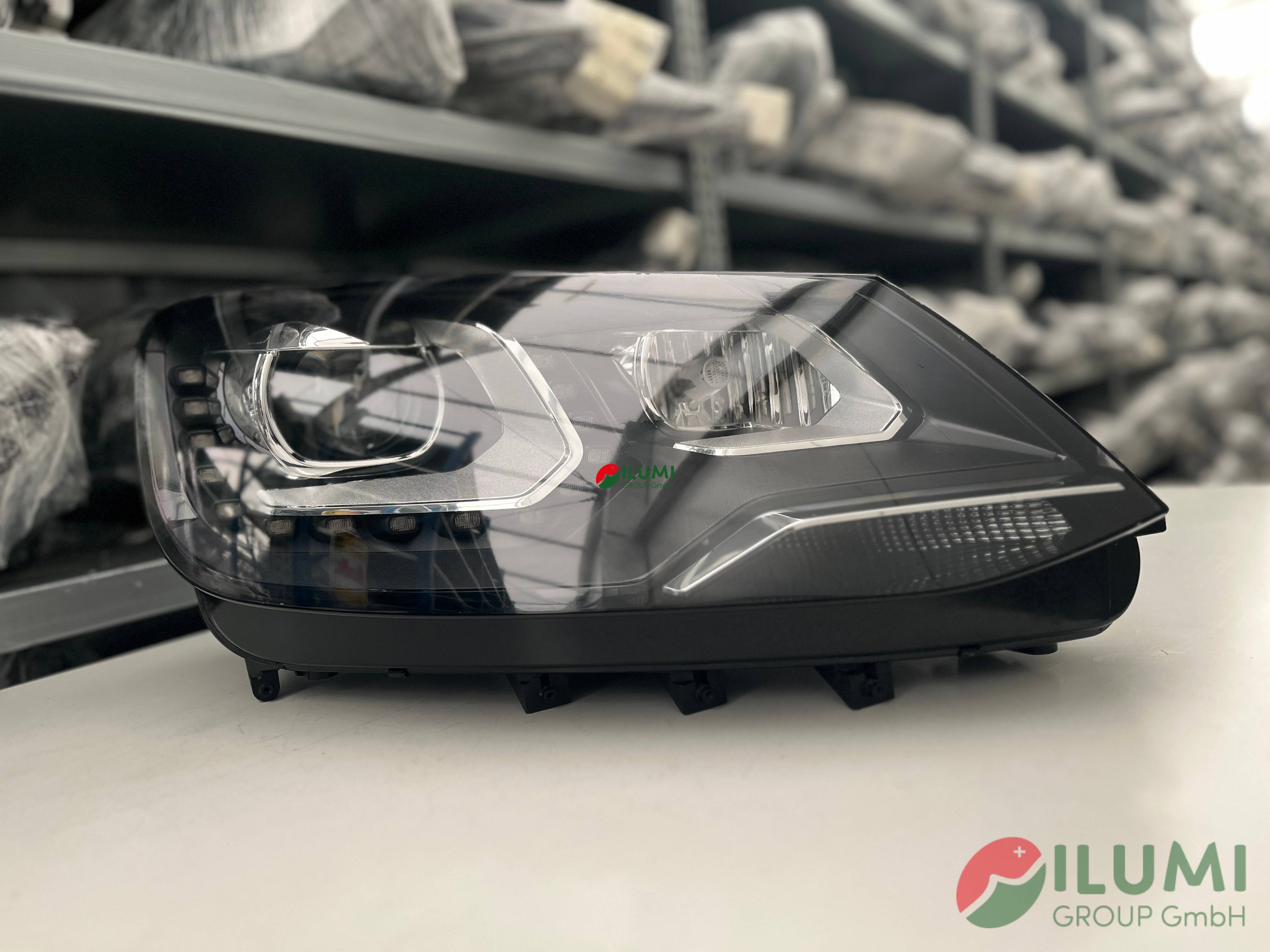 VW SHARAN XENON LED SCHEINWERFER RECHTS KPL 7N1941034D